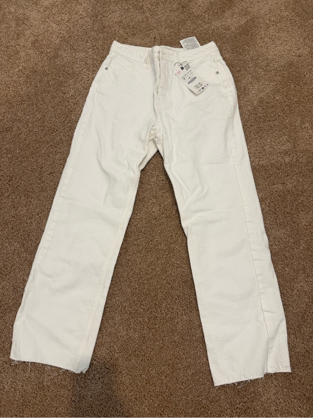 Zara white jeans new with tags